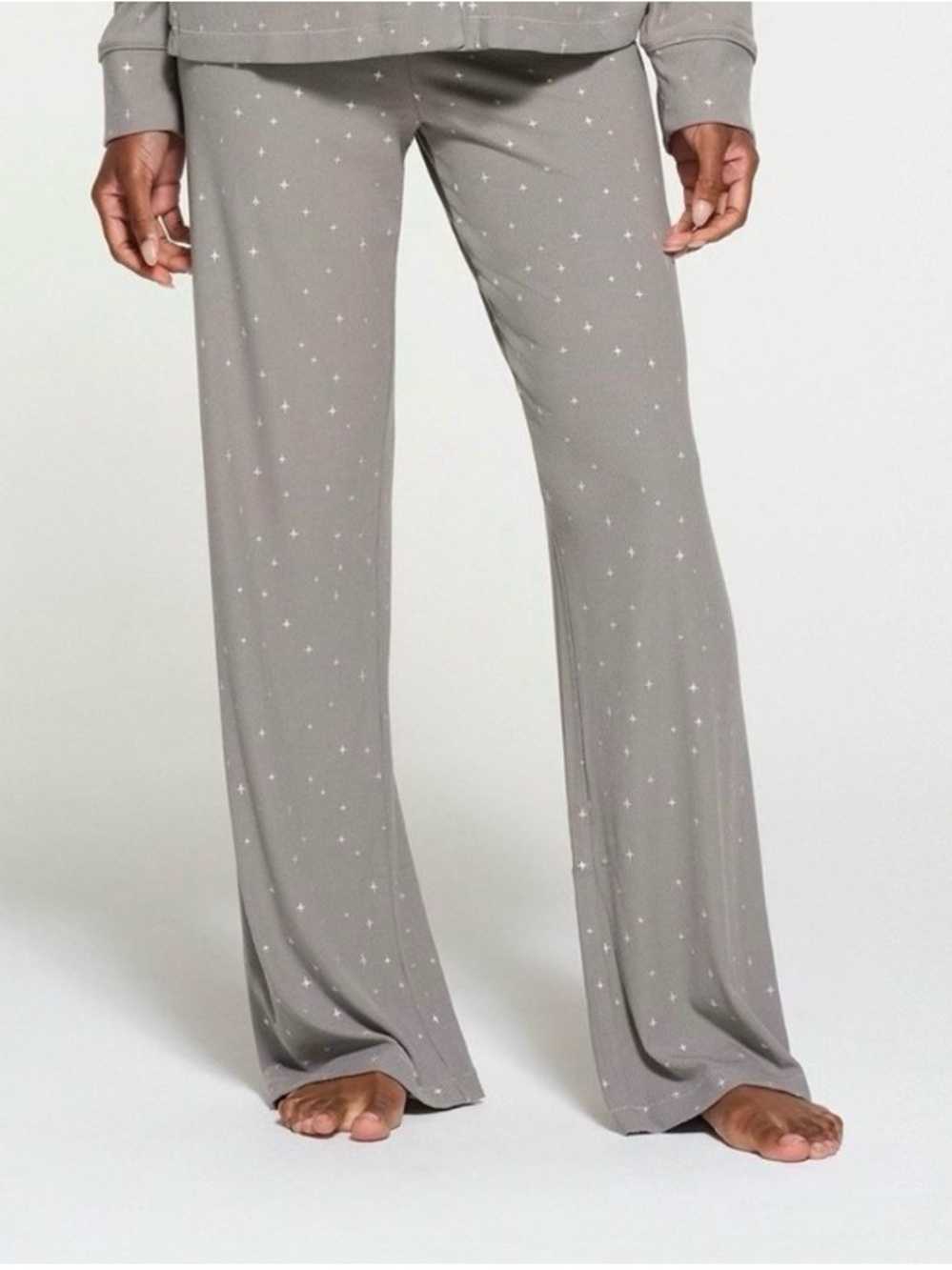 Skims Soft Lounge Sleep Pants with Subtle Star print size medium